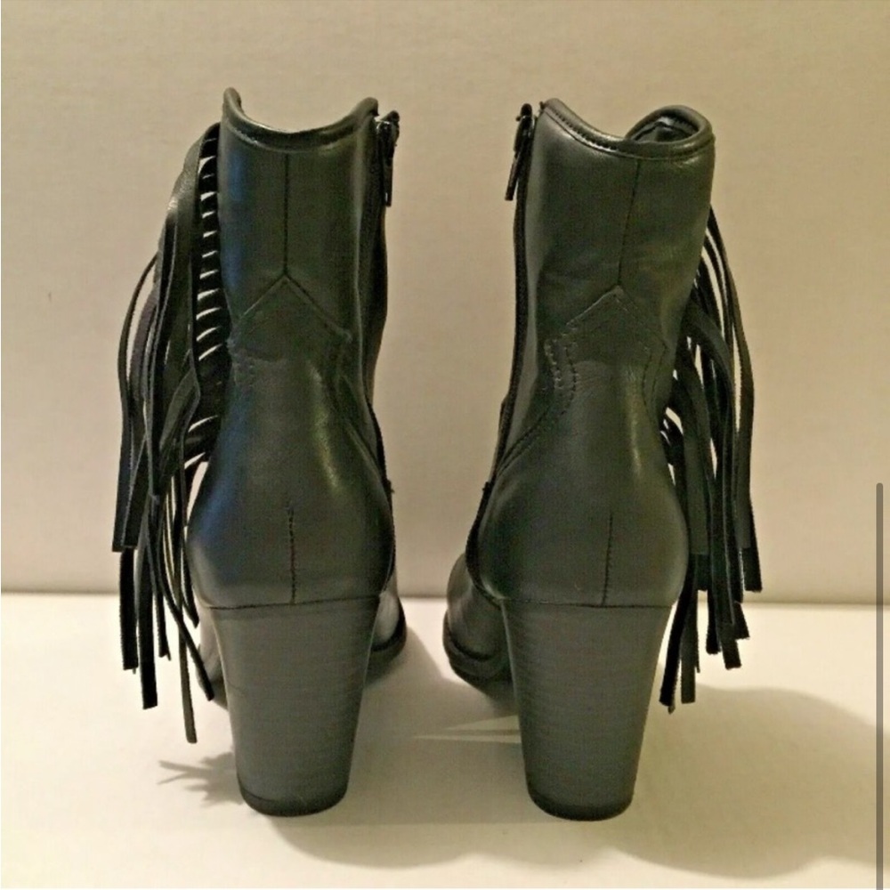 Wild Fable Women's Cordette Fringe Western Booties - Picture 4 of 4